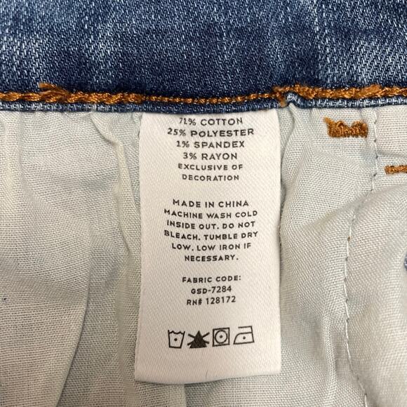 Ring of Fire Sustainable Denim Moto Slim Jeans, NWOT, Ladies Size 16 - Picture 5 of 5